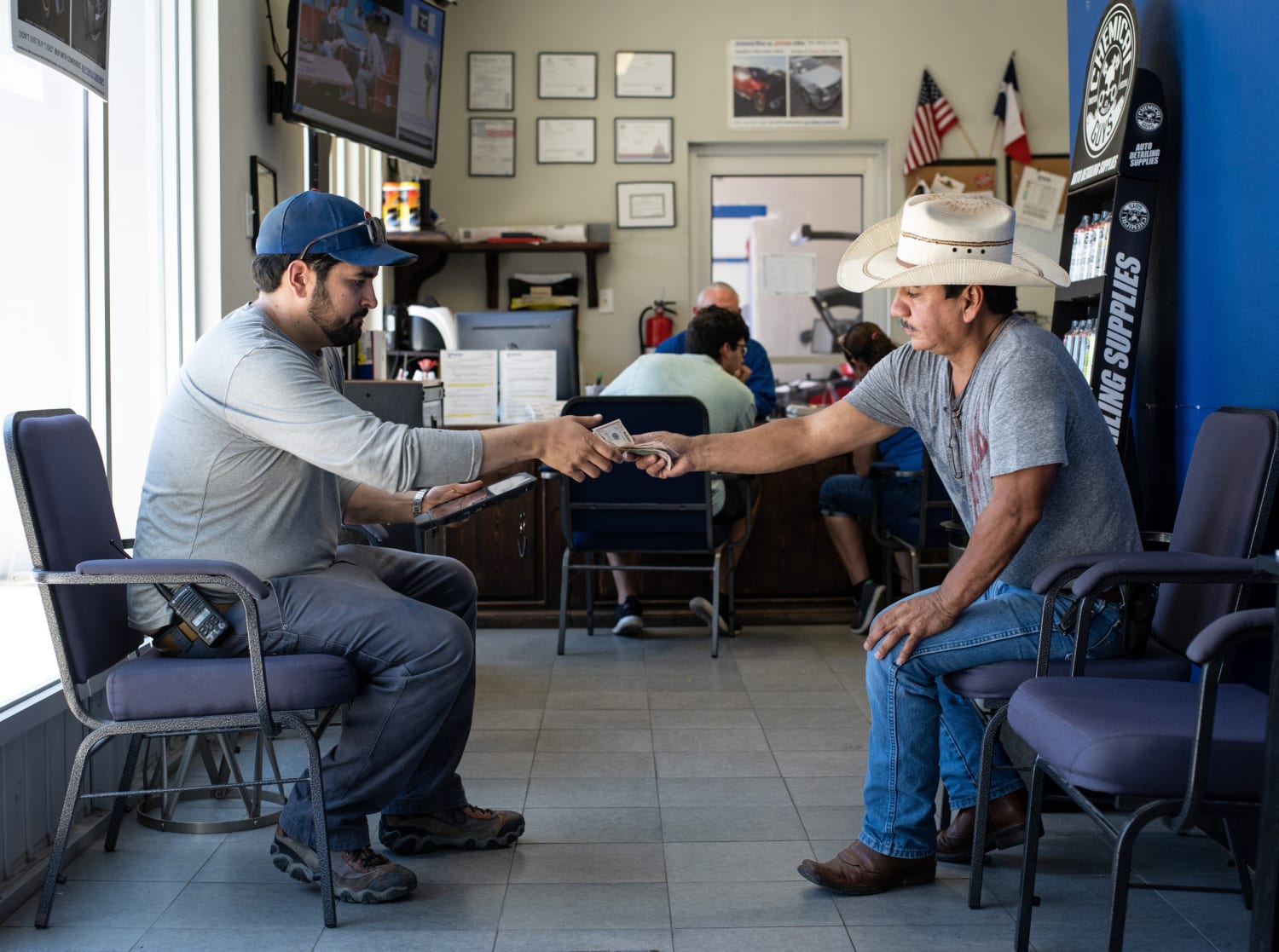 Texas border town feels stress of Trump tariff threat against Mexico