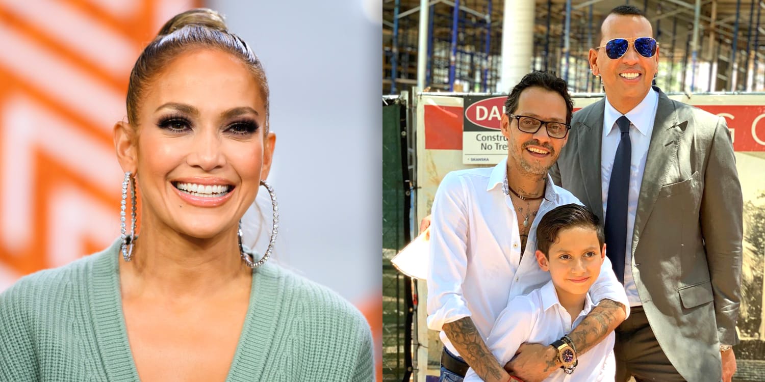 Jennifer Lopez Honors Alex Rodriguez And Marc Anthony On Father S Day