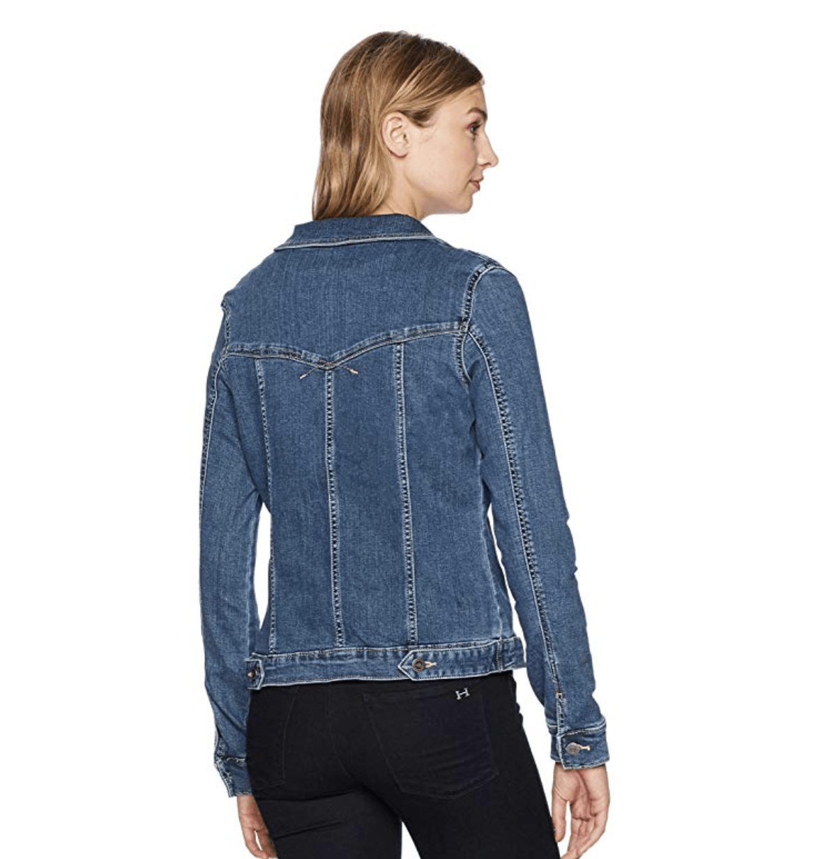 Sale > riders by lee indigo women's stretch denim jacket > in stock