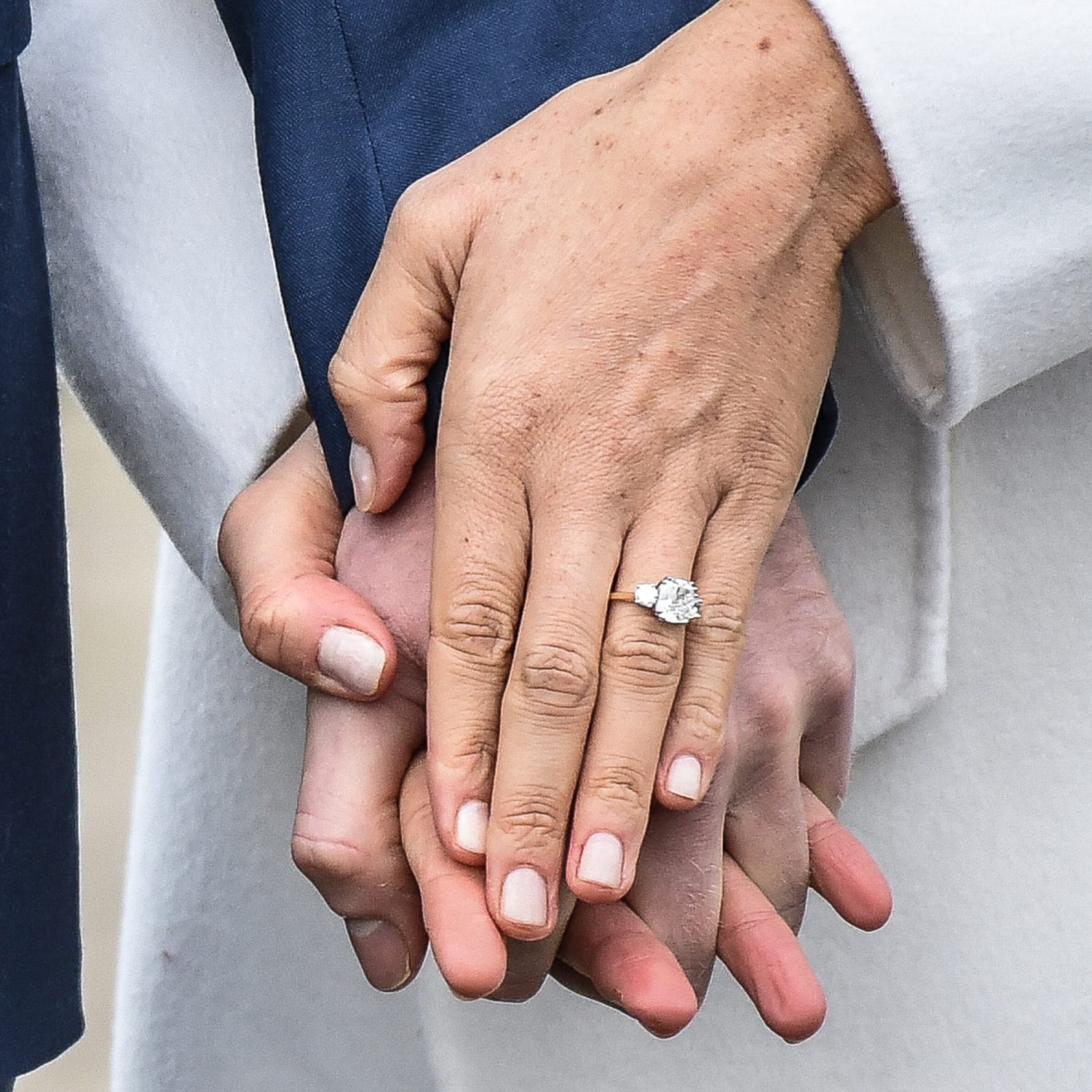 Just like Meghan, wives are blinging up their engagement rings