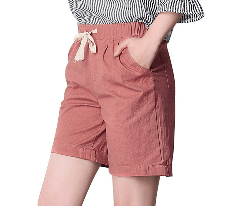 Womens Clothing Shorts Knee-length shorts and long shorts Pink Dondup Cotton Shorts & Bermuda Shorts in Fuchsia 