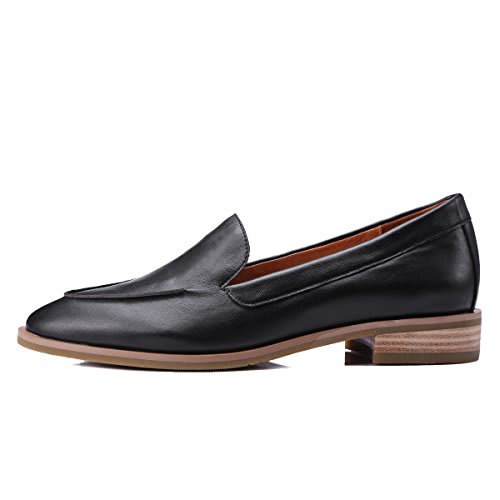 ONEENO Women's Casual Leather Loafer 