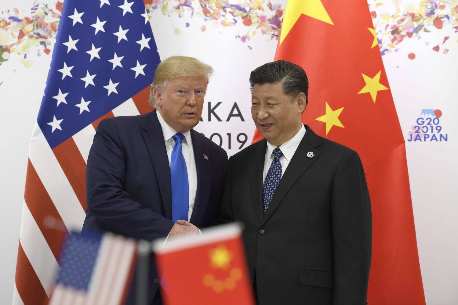Trump says U.S. will hold off on new China tariffs as trade talks restart