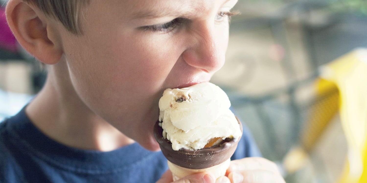 Do You Bite Or Lick Your Ice Cream Photo Sparks Debate
