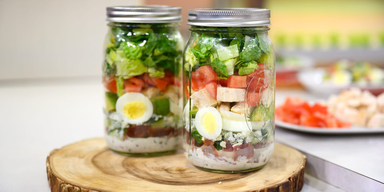 Cobb Salad in a Jar Recipe