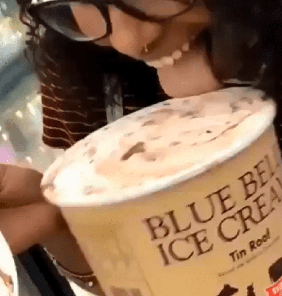 Houston girl new face of Blue Bell, gives free ice cream to hospital staff  - African American News and Issues