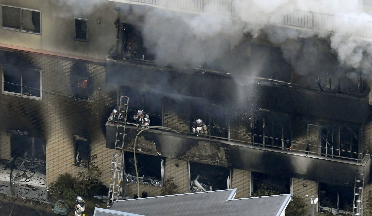 Suspected Kyoto arson: More than 30 dead after fire tears through Japan  studio