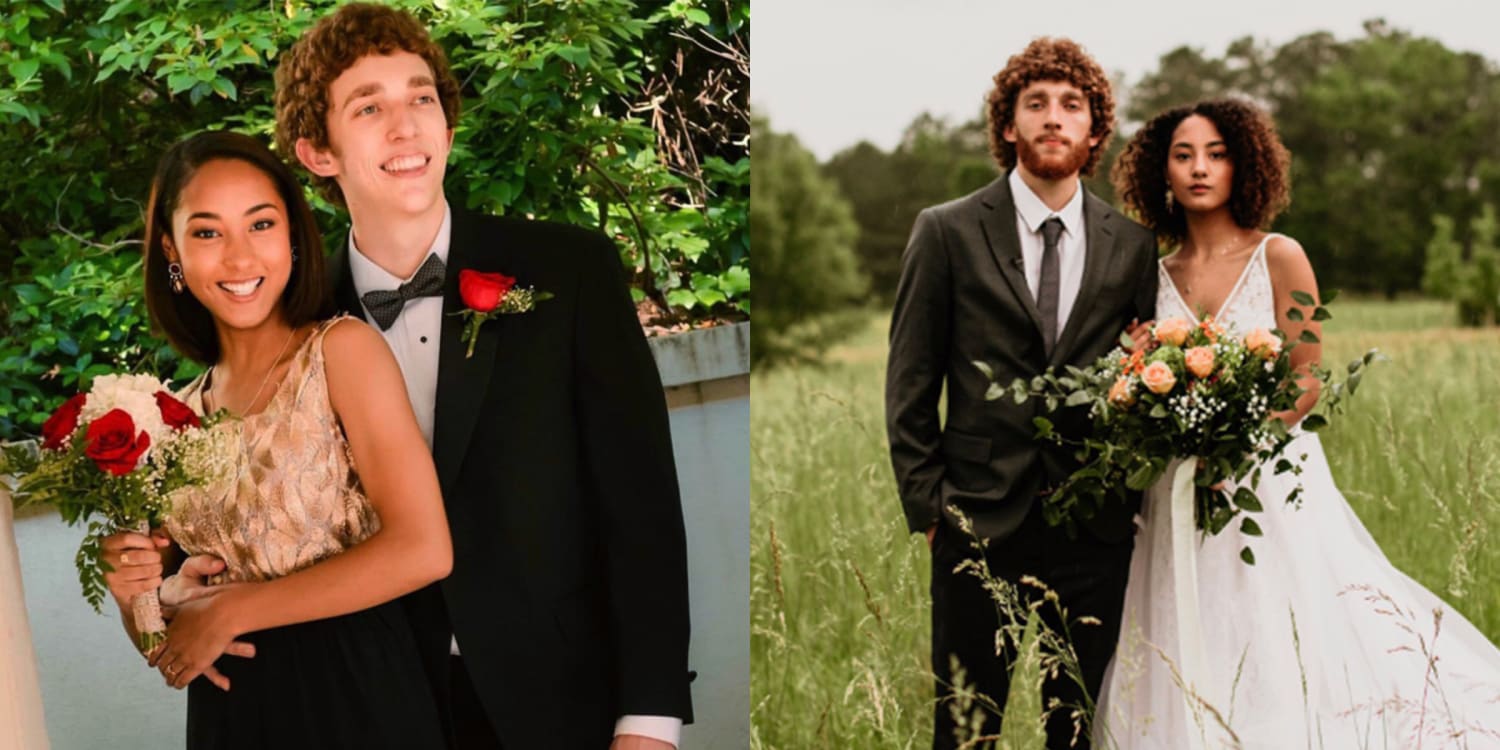 Prom vs. wedding': Married couples are ...