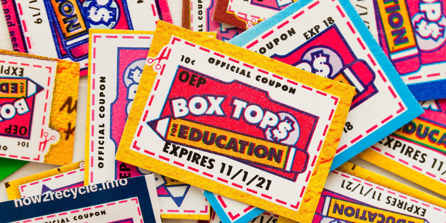 There's a way to collect Box Tops for Education