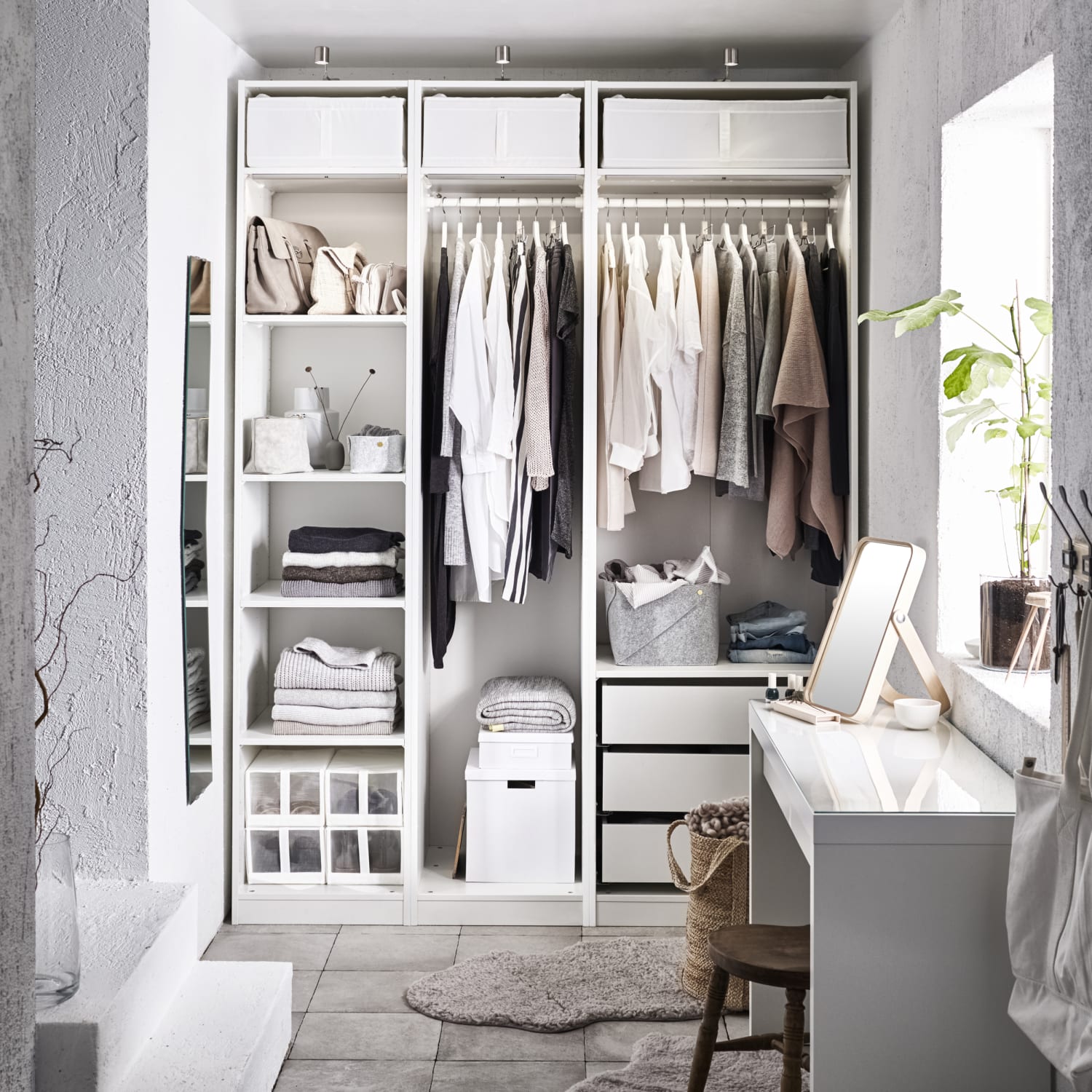 you to know (and installing) an IKEA closet system