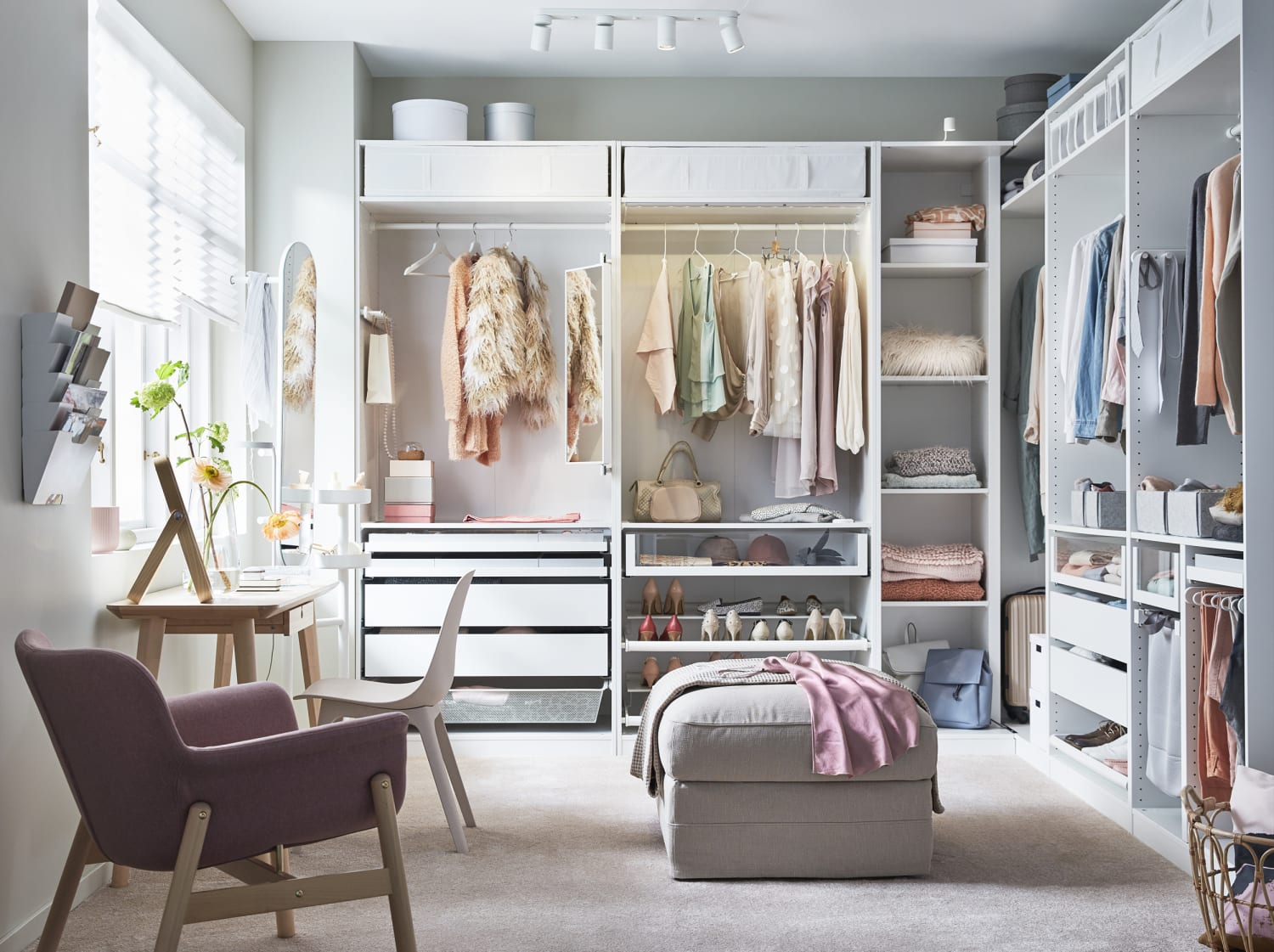 An Ikea Closet System, Ikea Clothes Storage Solutions