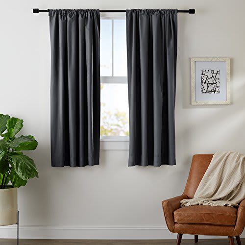 Details about   55X96 in Any Room Blackout  Blind Window Thermal Insulate Grommet Curtain 