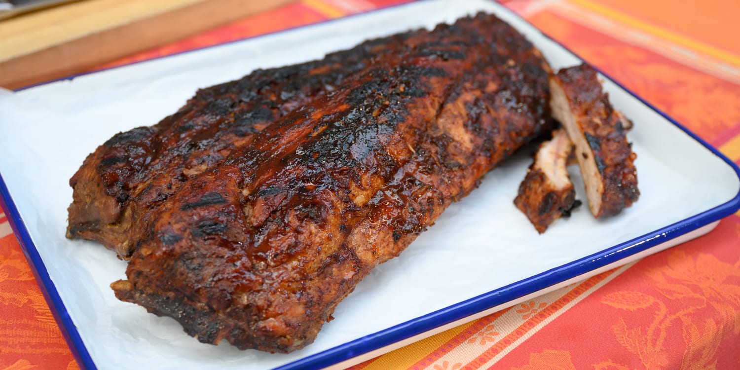 Chef D's Grilled and Glazed Baby Back Ribs Recipe