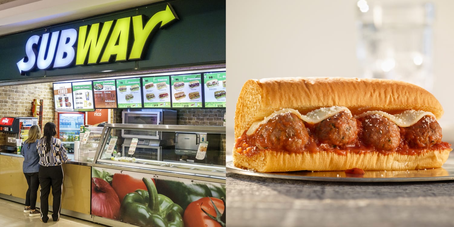 subway meatball sandwiches