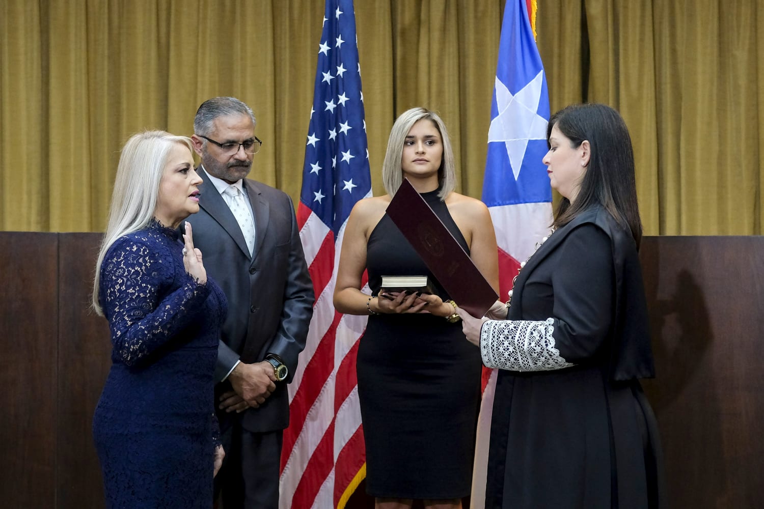 creencia camarera casamentero Wanda Vázquez becomes Puerto Rico's 3rd governor in a week after island's  highest court ruling