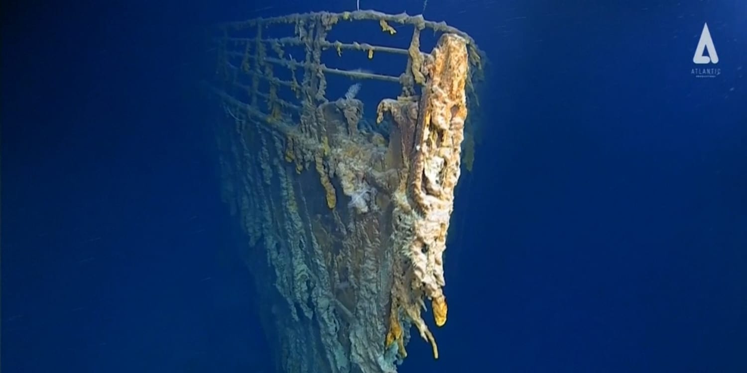 First images of the Titanic in 14 years show 'shocking' deterioration