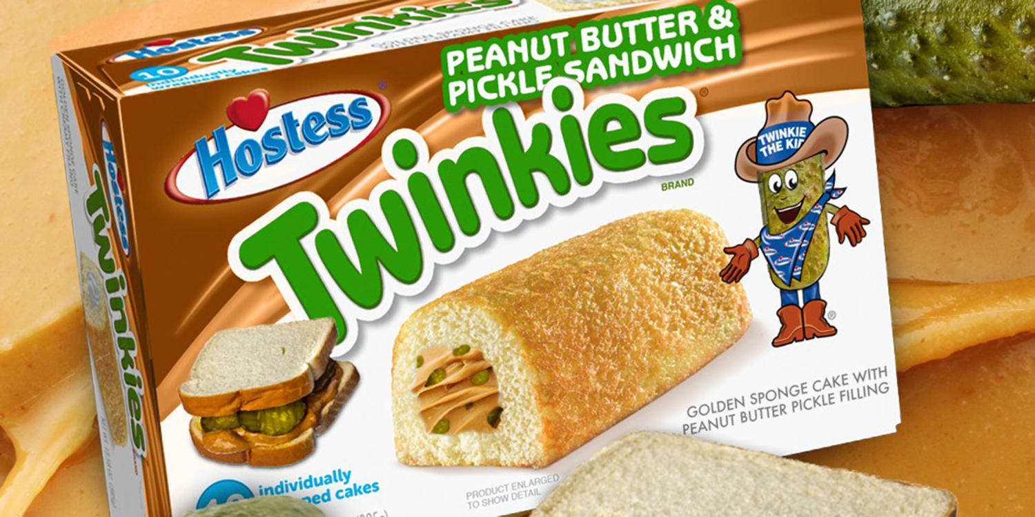 Hostess Shocks The Internet With Pickle And Peanut Butter Twinkies Hostess Shocks The Internet With Pickle And Peanut Butter Twinkies