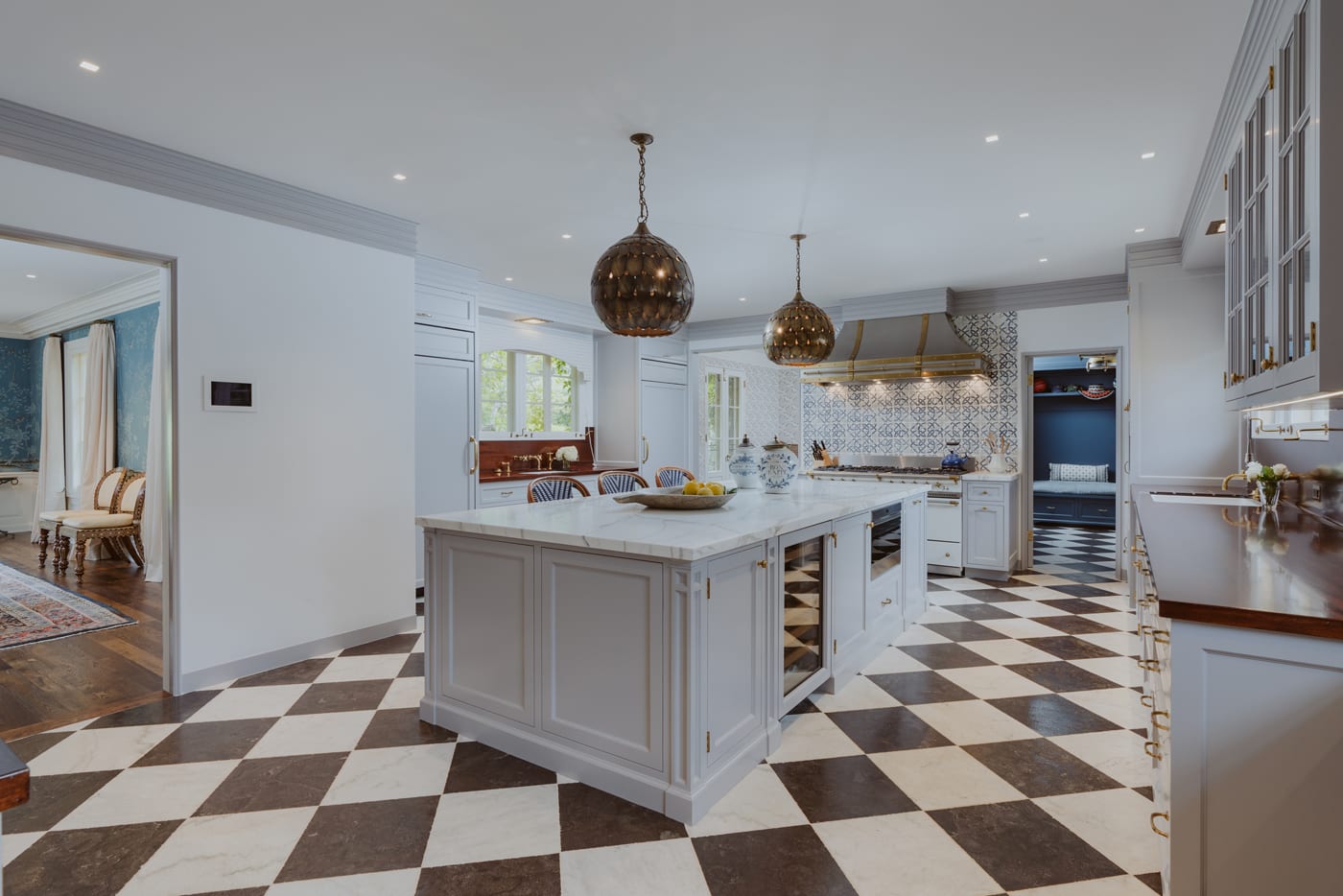 Drew Barrymore's “Anti-White” Kitchen Renovation Is Gorgeous