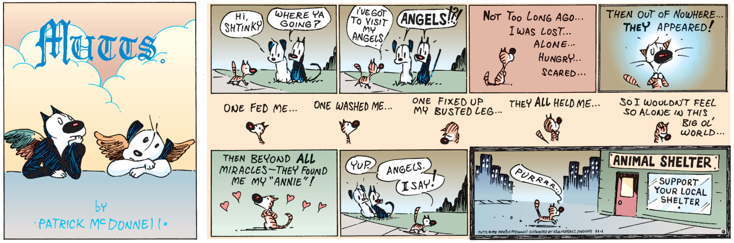 How Mutts comic strip helped pet adoption go mainstream