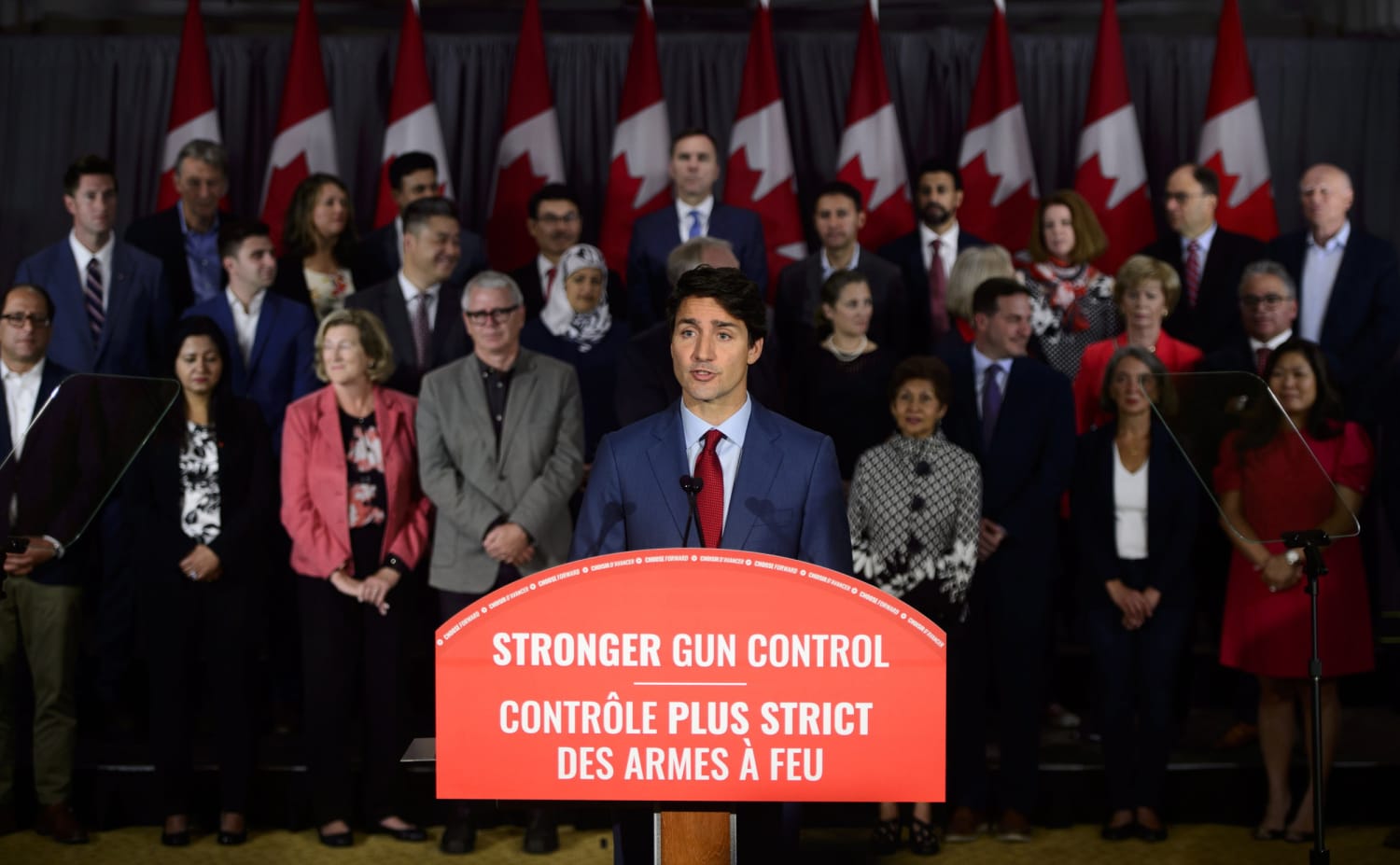 Amid Blackface Uproar Justin Trudeau Announces Plan For Canada To Ban Assault Rifles