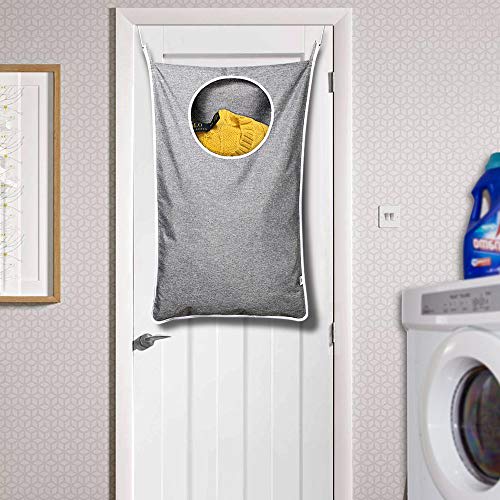 This 14 Hanging Laundry Hamper Is, Dirty Laundry Storage For Small Spaces