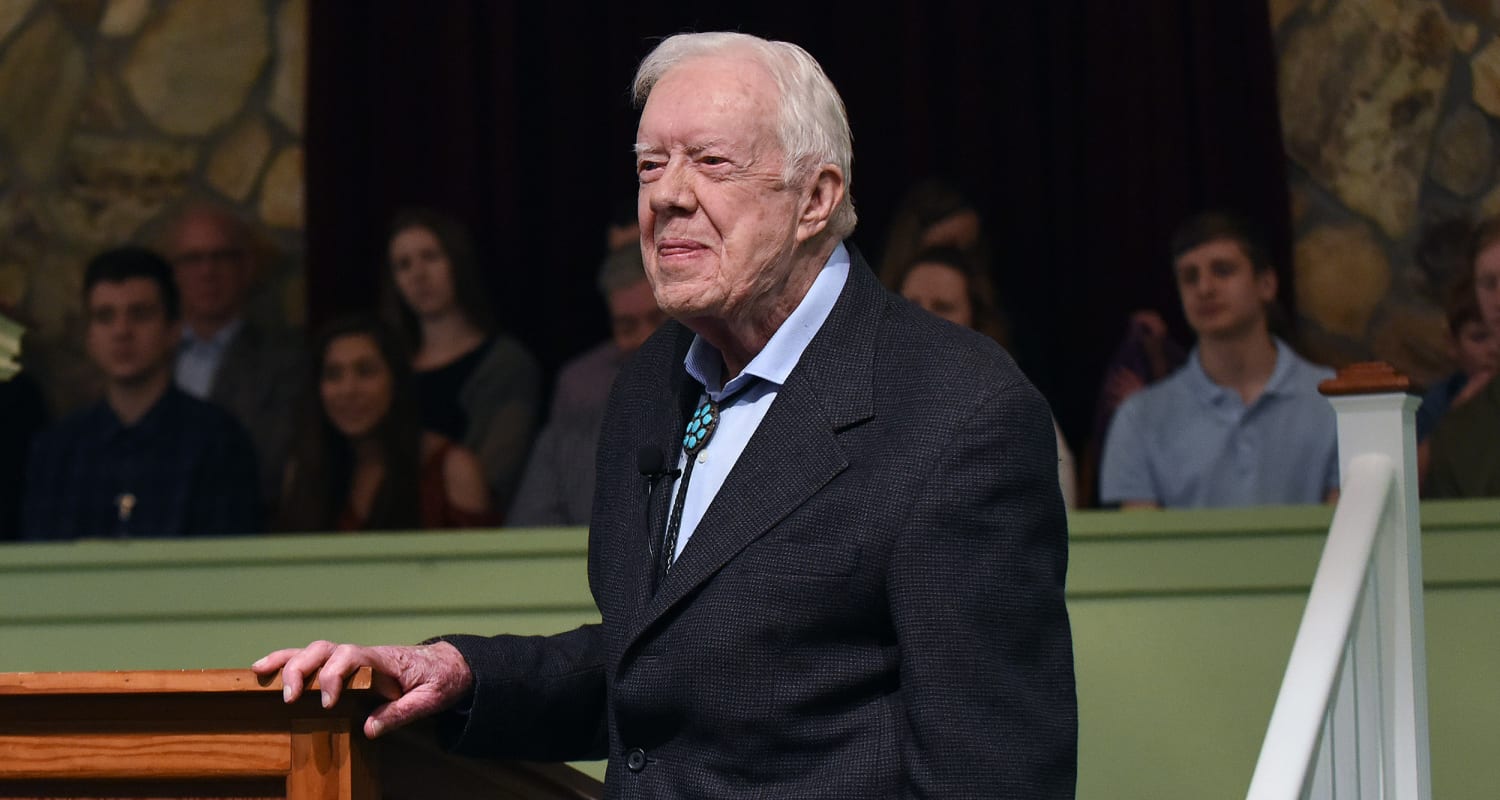 'I hope there's an age limit' Jimmy Carter says he couldn't have