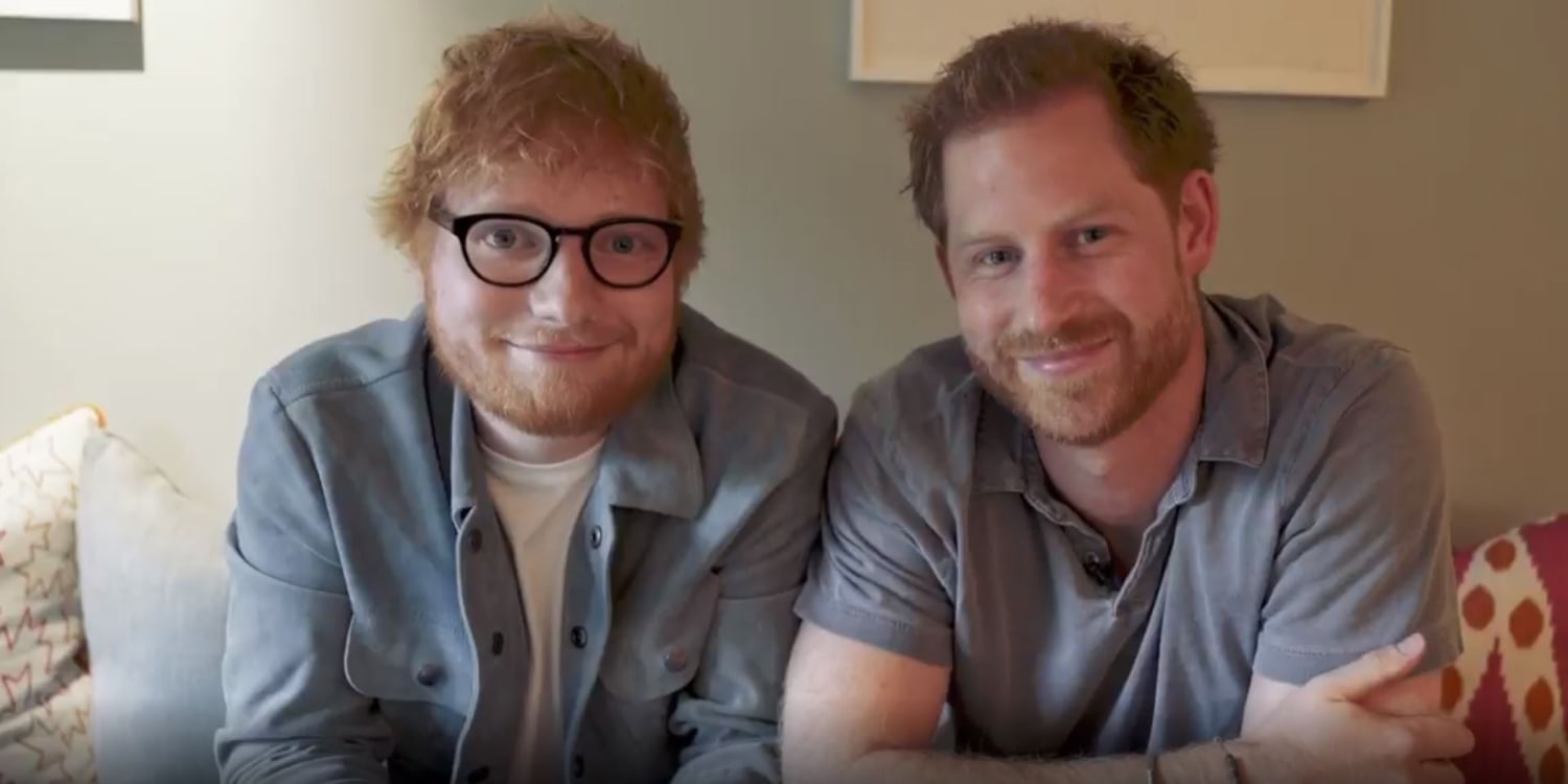 Prince Harry, Ed Sheeran team up for mental health awareness
