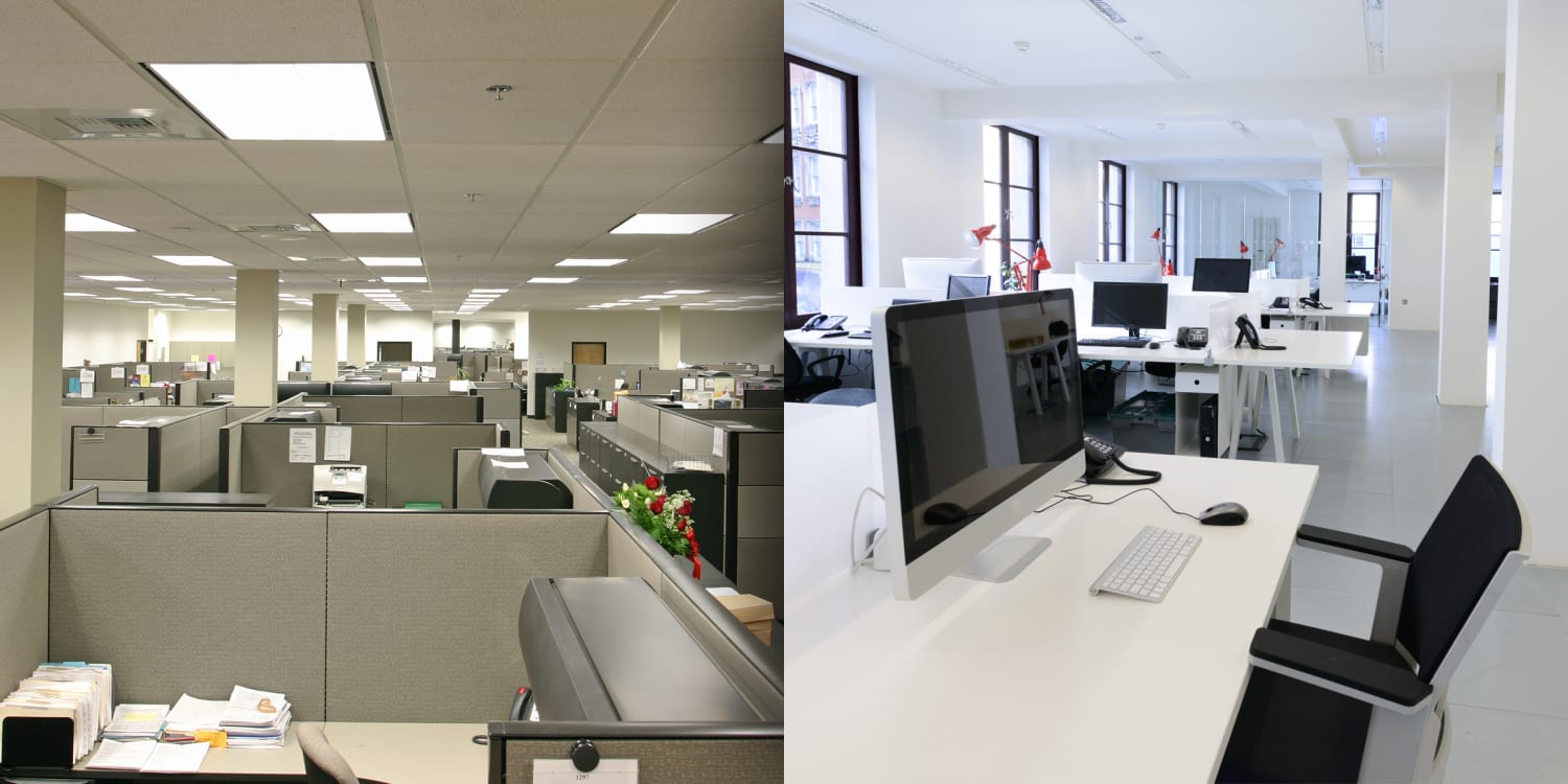 Introducir 30+ imagen open office vs cubicle