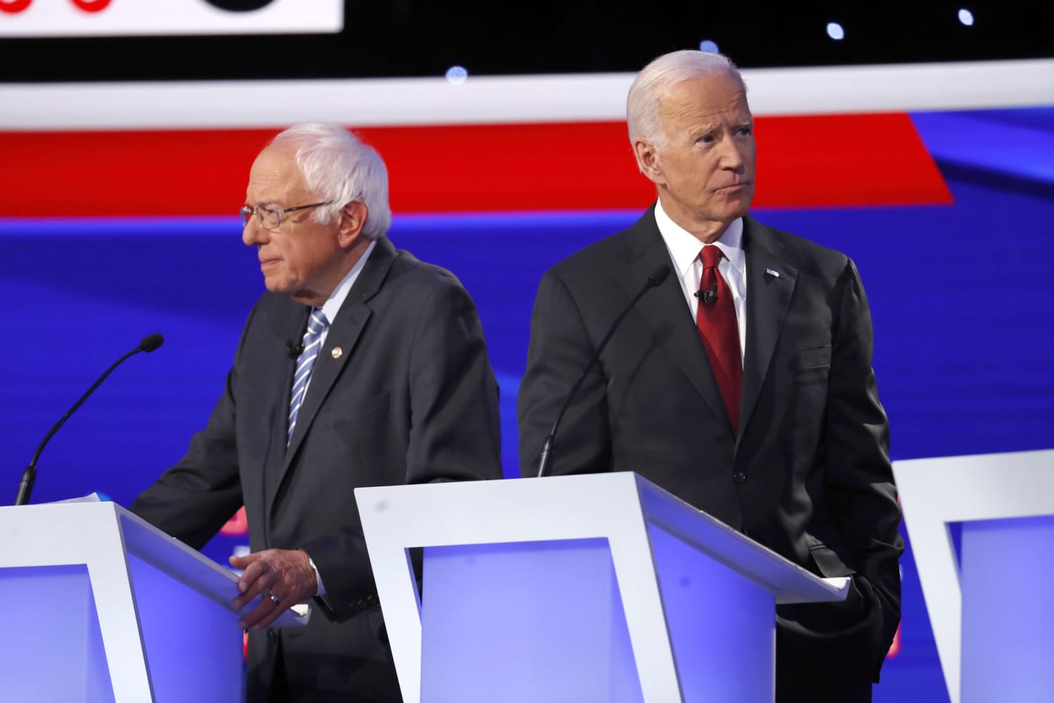 Sanders, Biden are neck-and-neck in new NBC/WSJ national