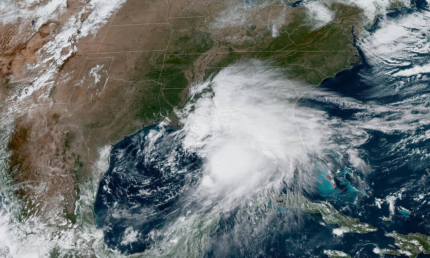 Samtykke forsinke Forløber Tropical Storm Nestor forms in Gulf of Mexico, threatening Gulf Coast