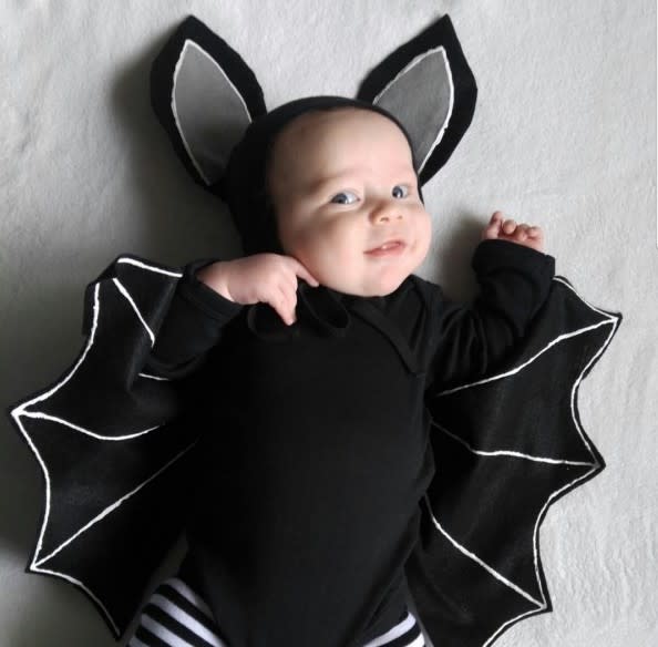 diy bat costume