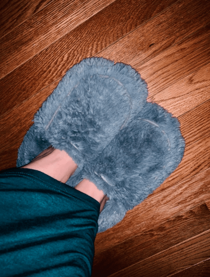oprah microwave slippers