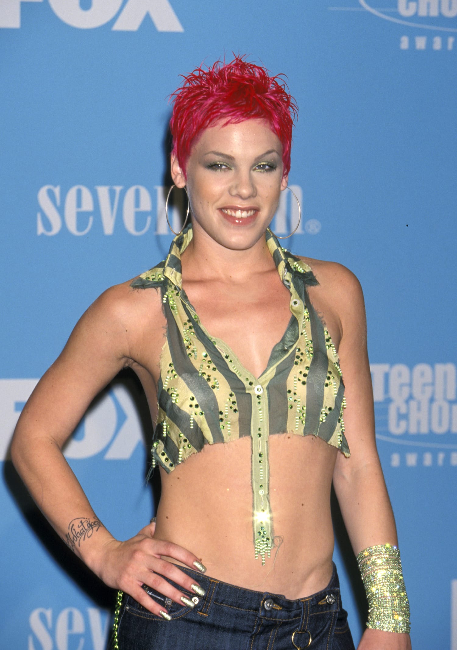 Pink just shaved off all her hair  see the dramatic photo