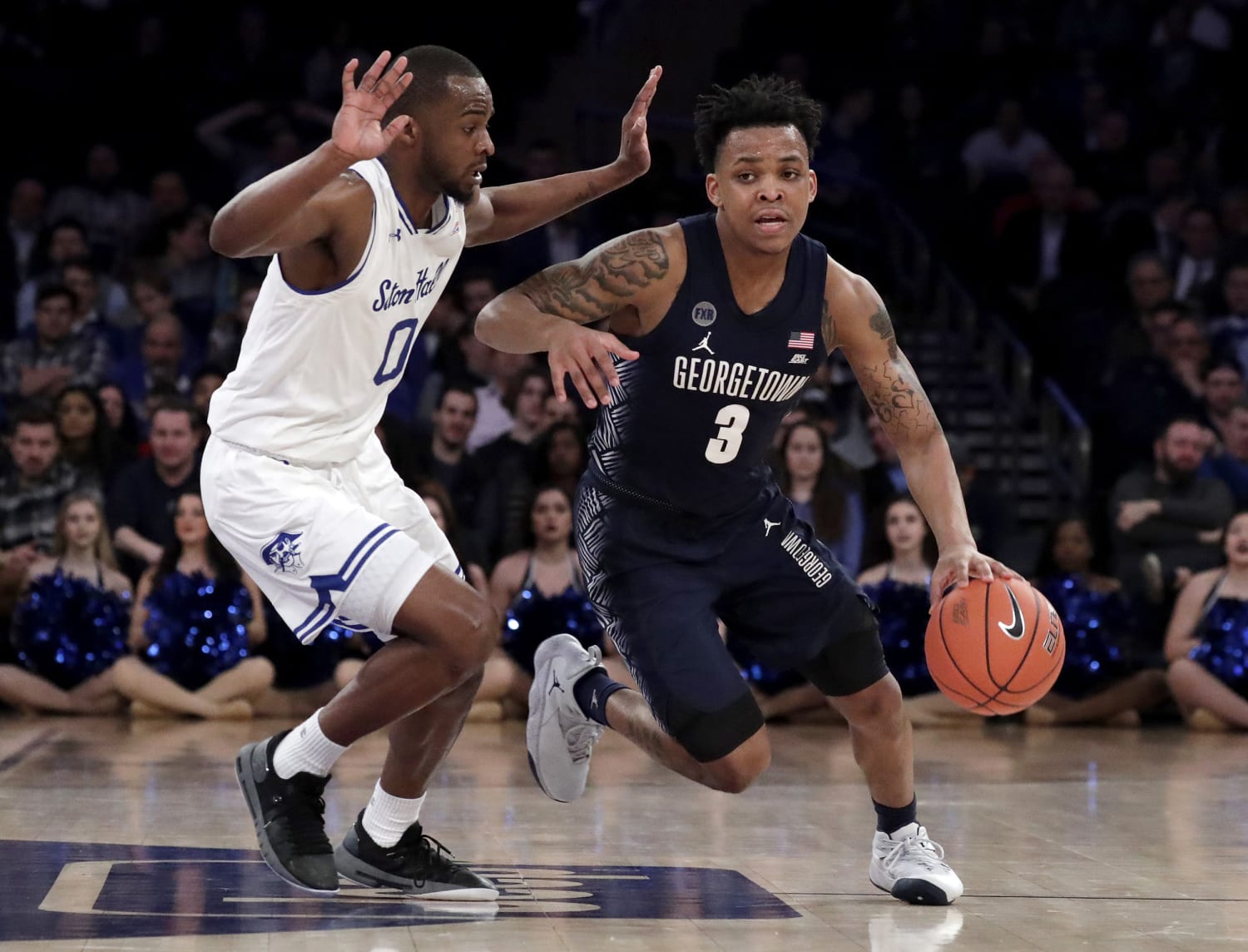 Two Georgetown basketball players are 