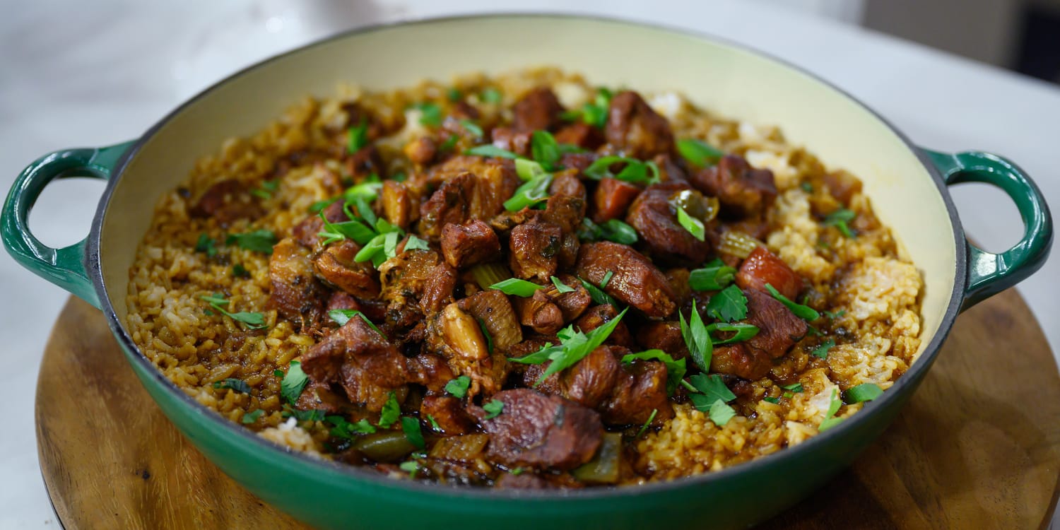 Louisiana-Style Chicken, Sausage and Pork Jambalaya Recipe-image