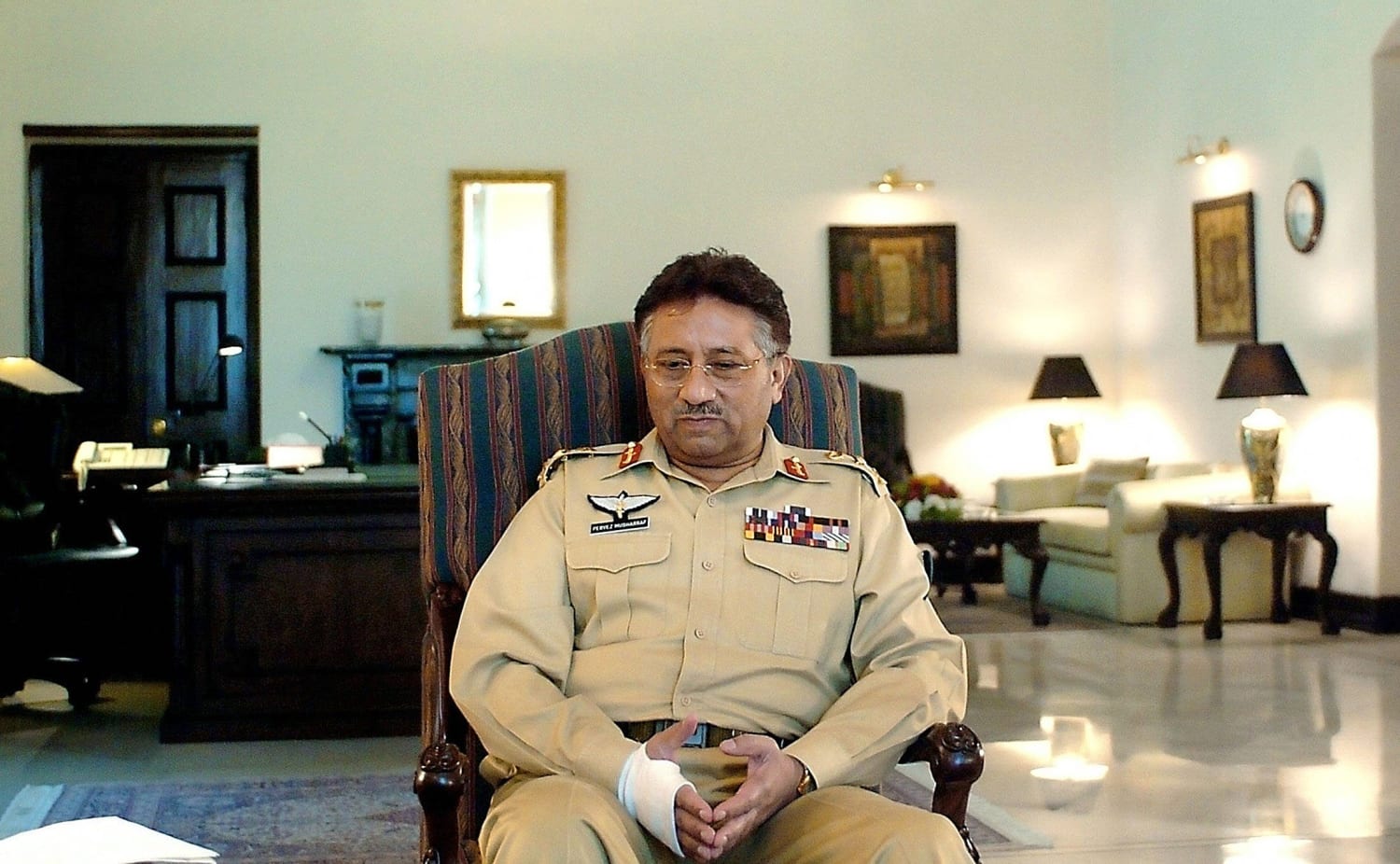 When we raised the border control problem, President Musharraf offered to place landmines in the frontier tribal areas – something he had already said to the media – knowing full well how we would react, given the Ottawa convention banning anti-personnel landmines.