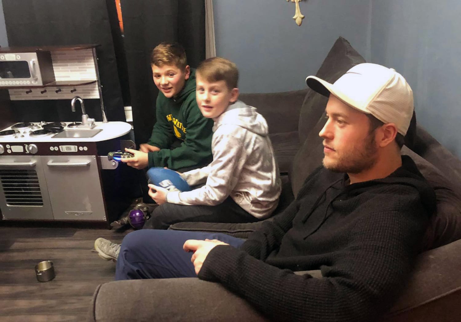 L.A. Rams Quarterback Matthew Stafford Is a Dad to Four Kids