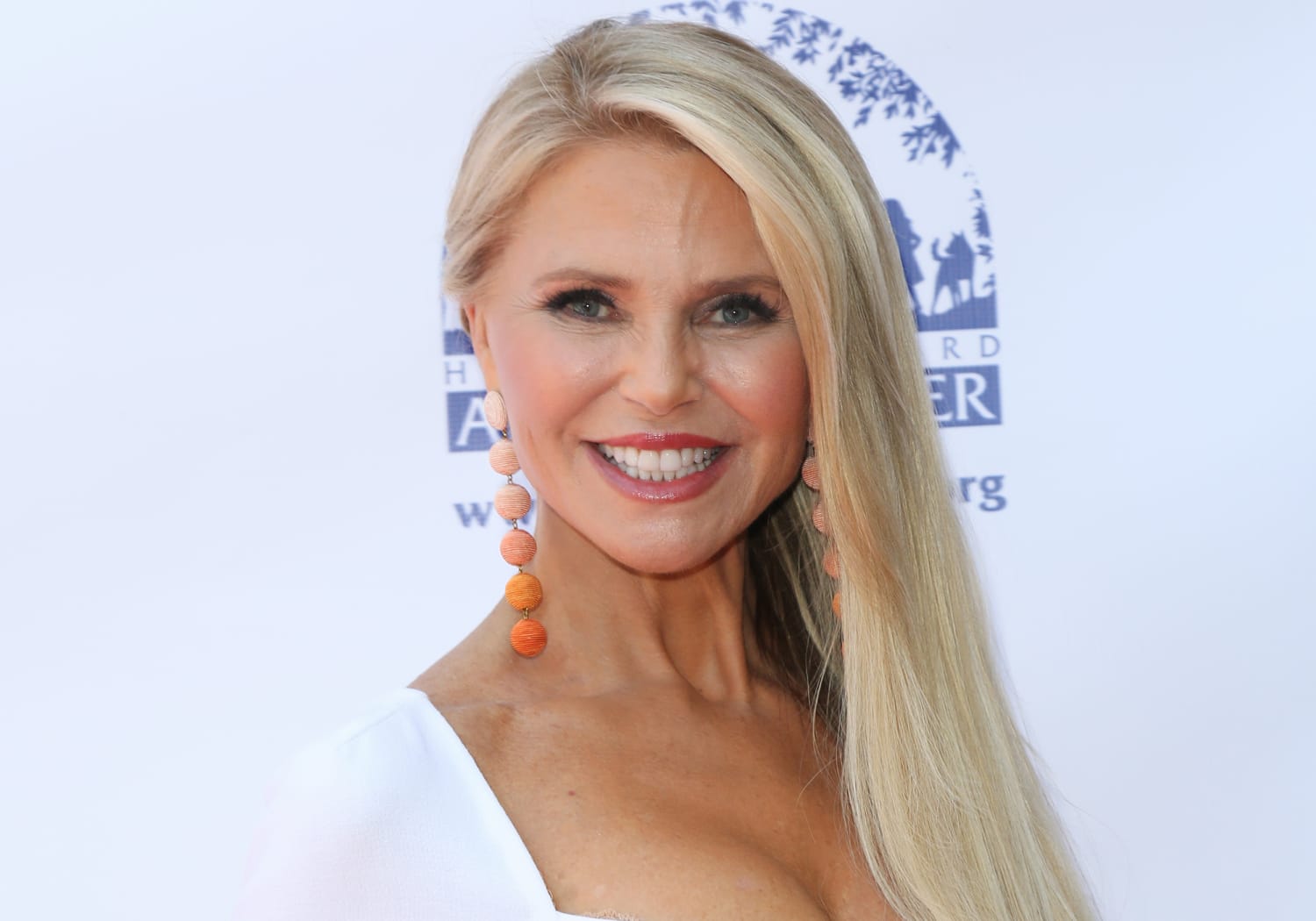Christie Brinkley shows off gray hair on Instagram