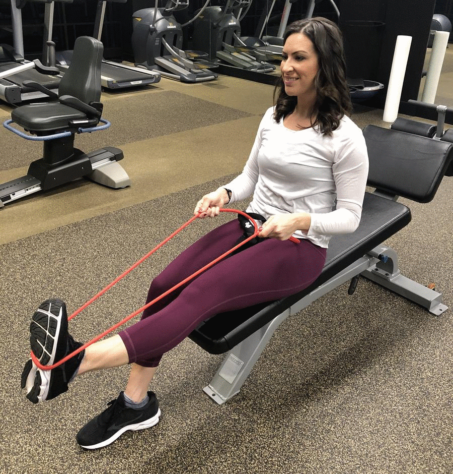 How To Do Leg Press with Resistance Band
