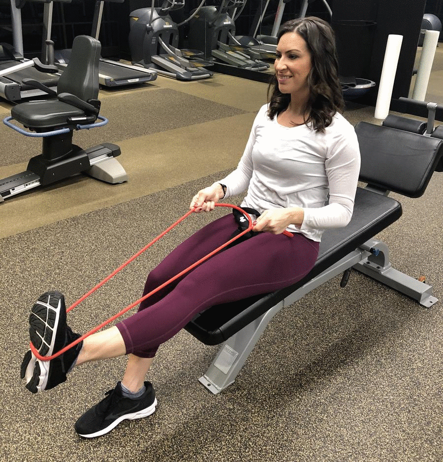 Seated Leg Pull Ins