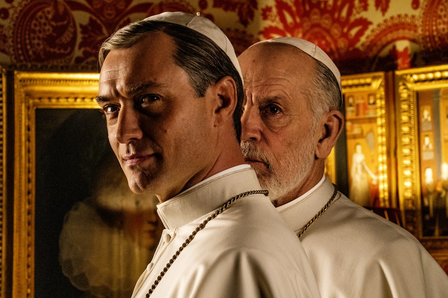 Tak for din hjælp Svane Kvarter HBO's 'The New Pope' sets Jude Law and John Malkovich on a slow-motion  collision course