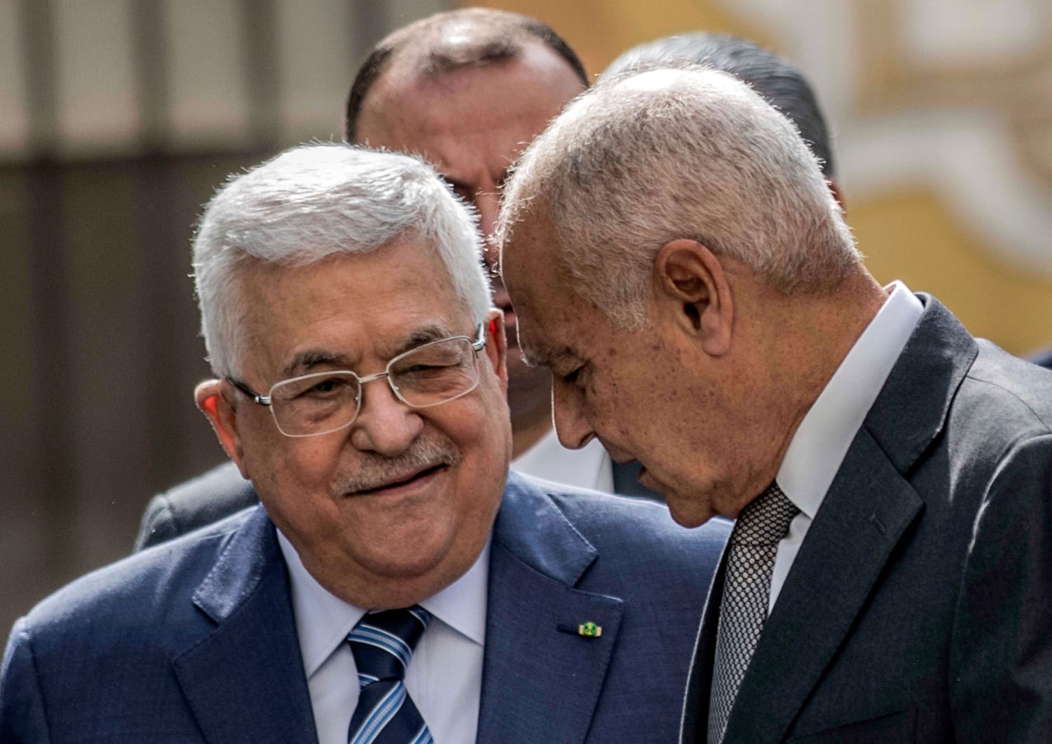 Palestinian President Mahmoud Abbas threatens to cut security ties over  . Mideast plan
