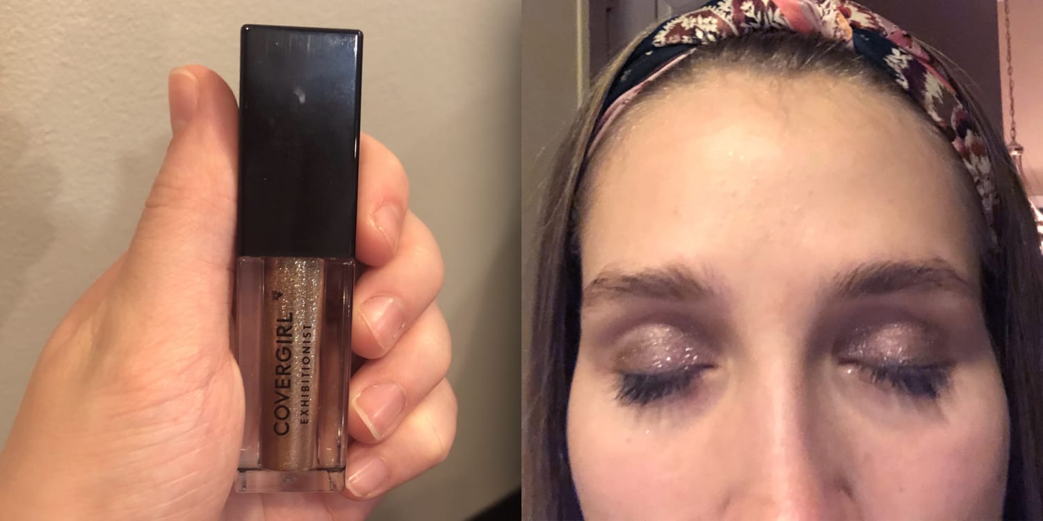 This affordable liquid eye shadow is easy to use and lasts all day