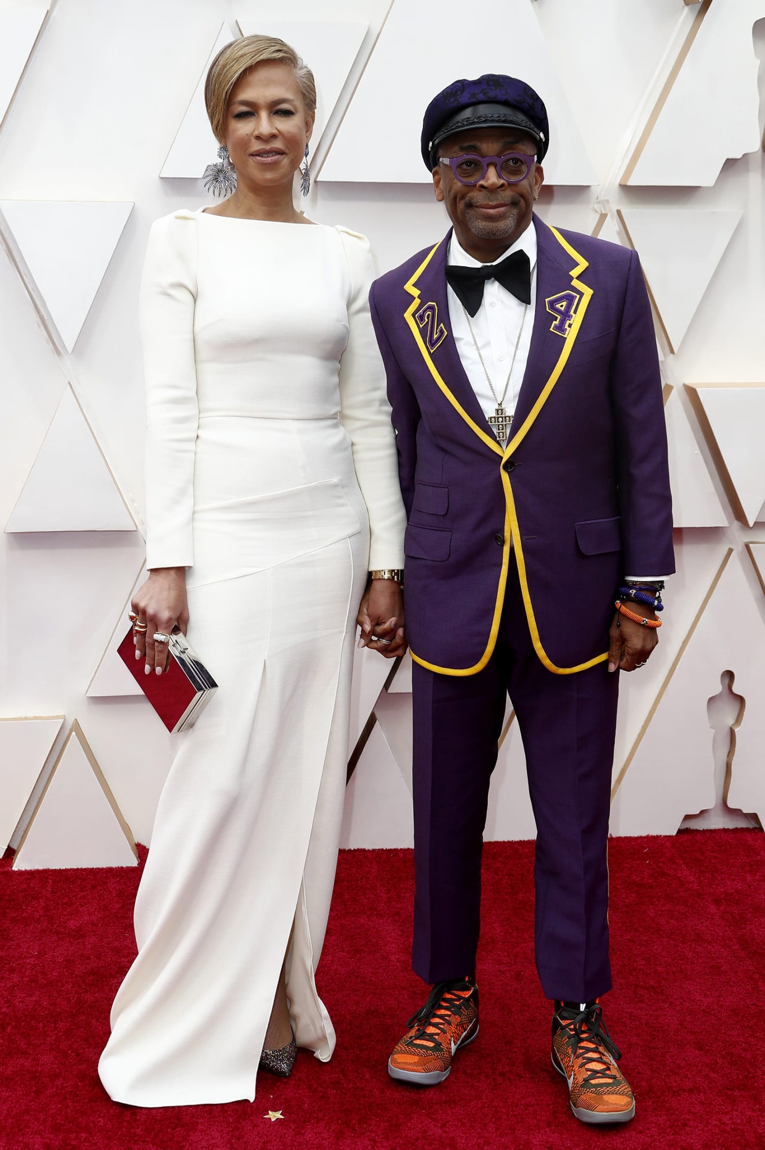 Spike Lee Honors Kobe Bryant on 2020 Oscars Red Carpet: Photos