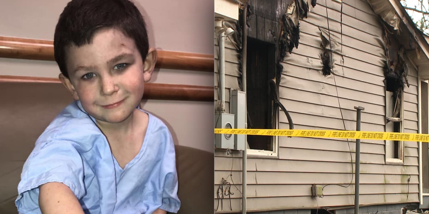 5-year-old saves his family from house fire, helps sister escape through  window