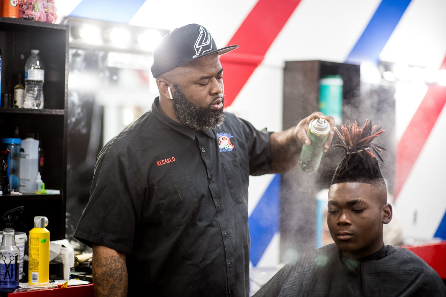 Revealing the barbershop for what it is: a black man's safe space - The  Boston Globe