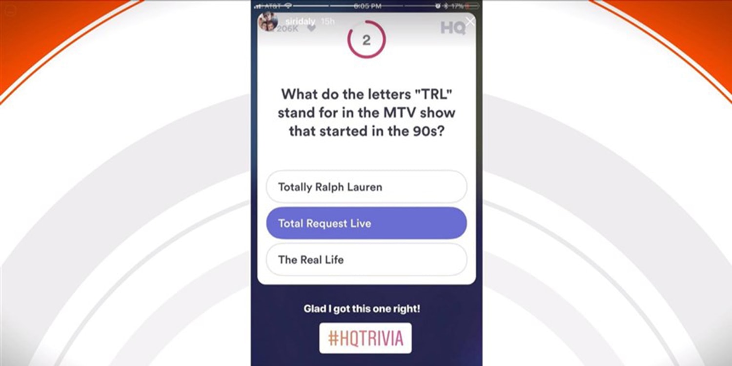 HQ Trivia app becomes overnight sensation