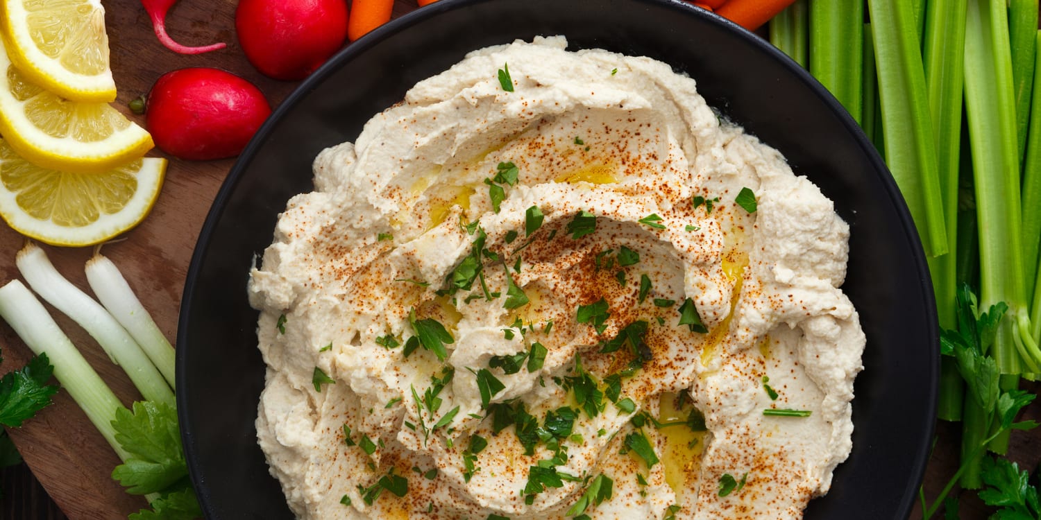 Natalie Morales' Easy Hummus with Veggies Recipe-image