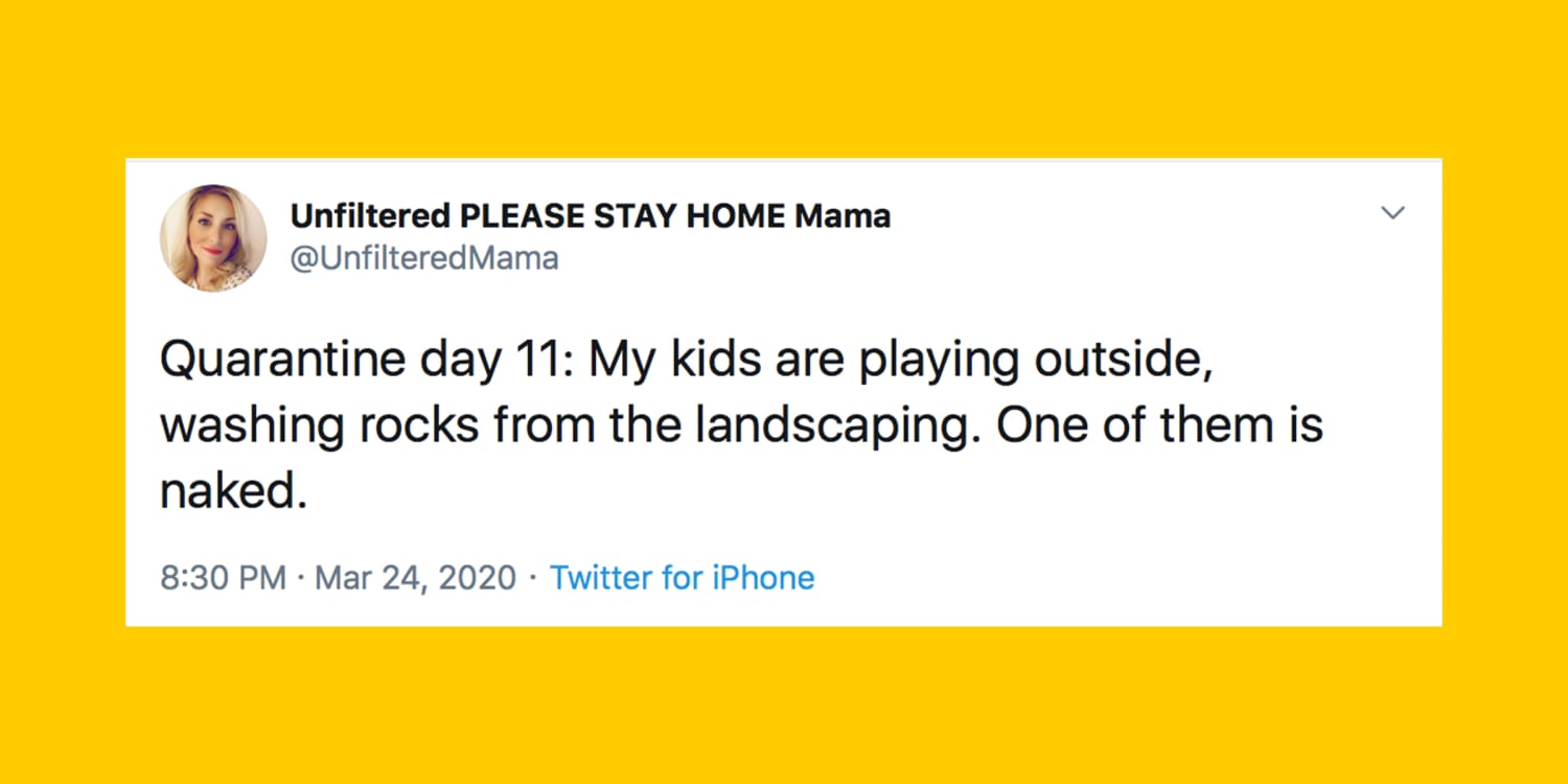 Funny, relatable tweets from parents amid COVID-19 quarantine