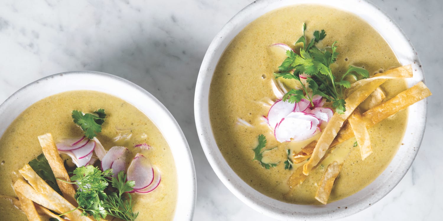 Chicken poblano soup joanna gaines